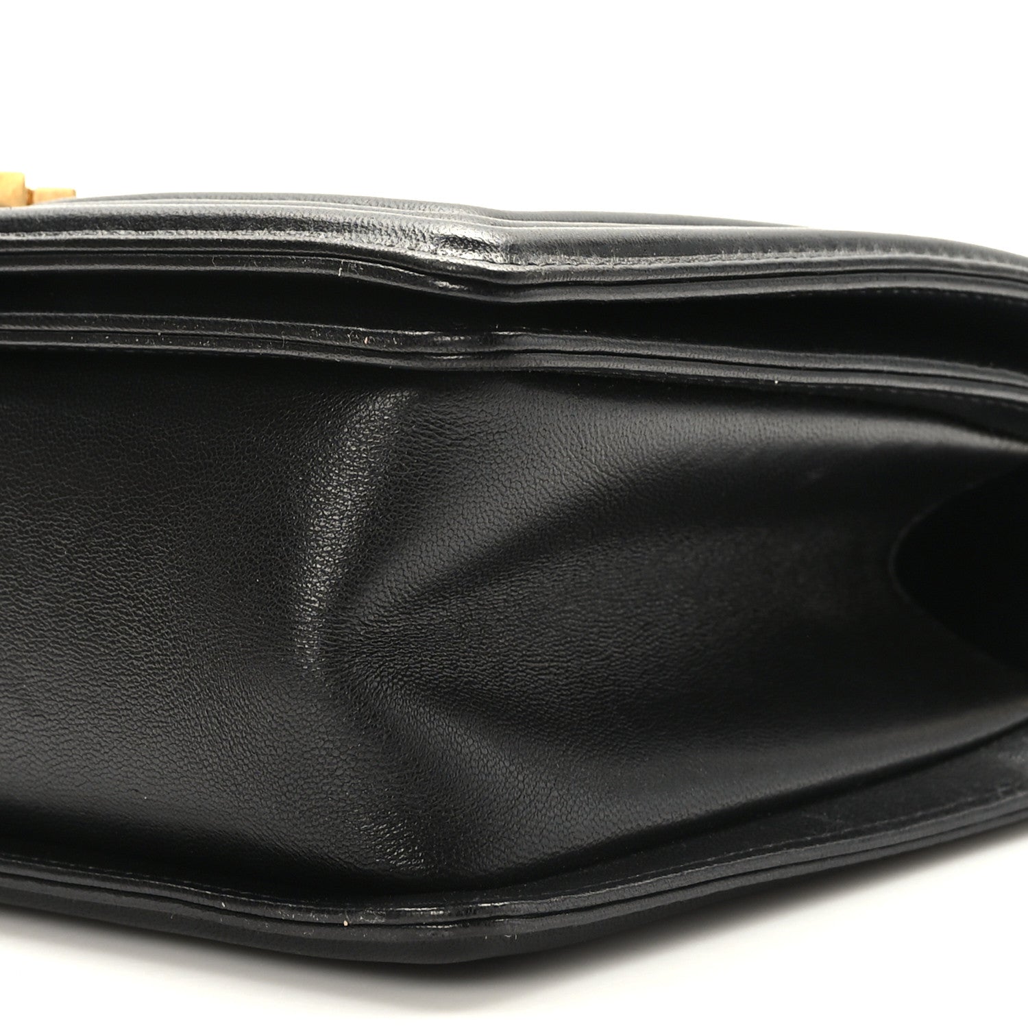 Chanel Lambskin Quilted Medium Boy Flap Black 9 of 9