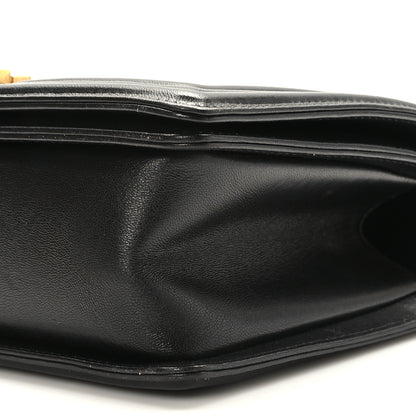 Chanel Lambskin Quilted Medium Boy Flap Black 9 of 9