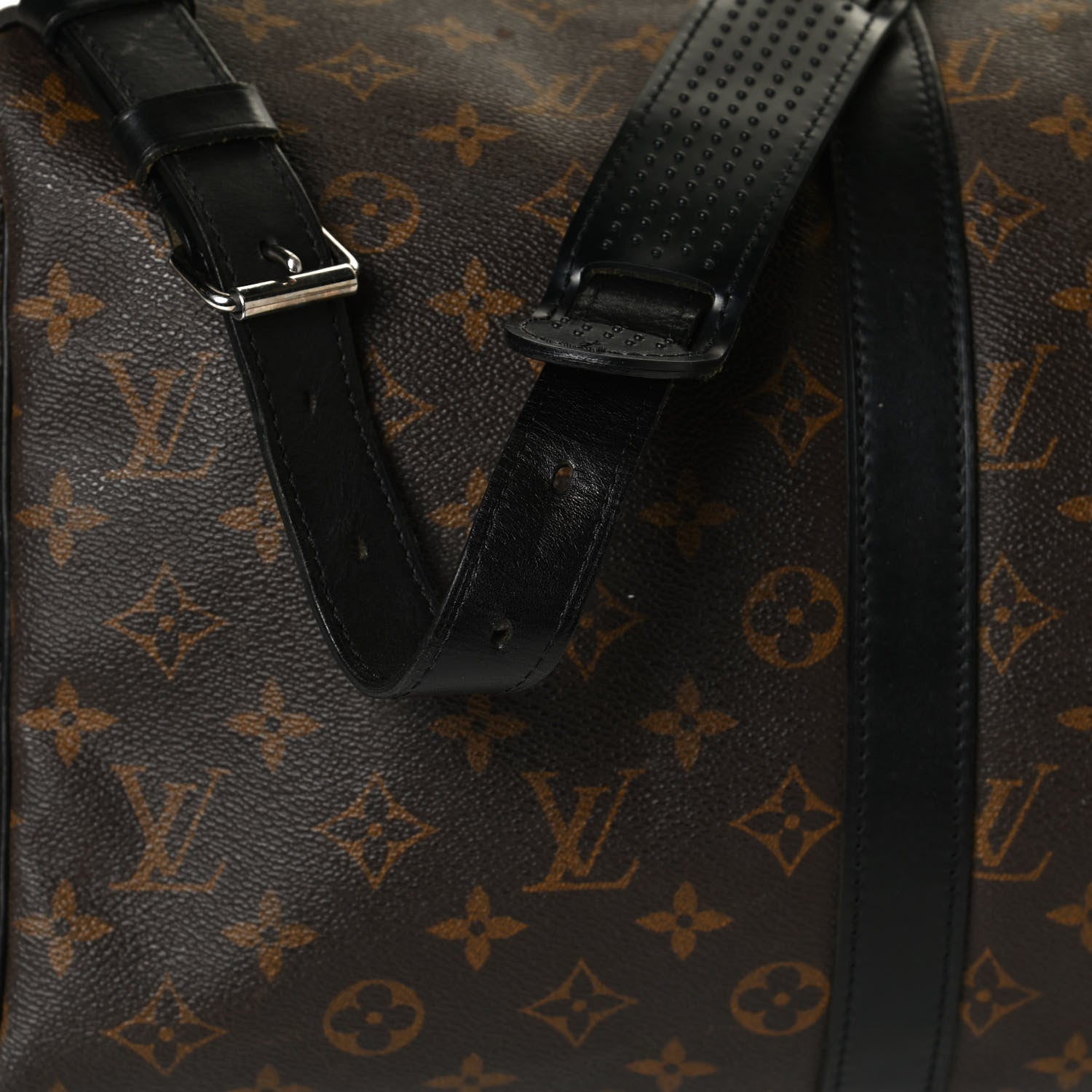 Louis Vuitton Monogram Macassar Keepall Bandouliere 45 16 of 17