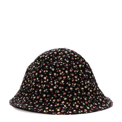 Gucci X LIBERTY OF LONDON Canvas Floral Print Bucket Hat L Black Multicolor 1 of 8