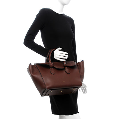 Celine Natural Calfskin Small Tie Knot Tote Acajou 2 of 20