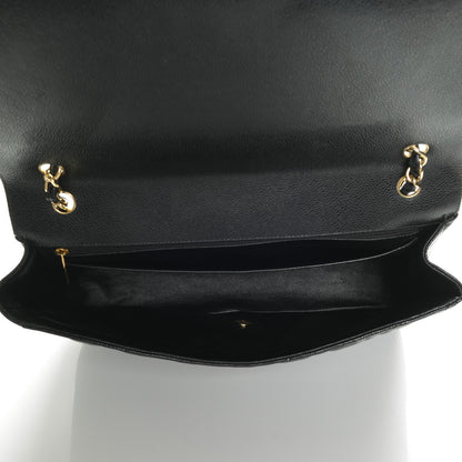 Chanel Caviar Quilted Maxi Single Flap Black 5 of 6