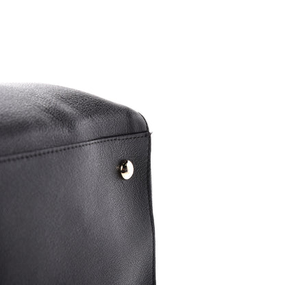 Versace Vitello Medusa Short Handle Tote Black 14 of 14