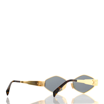 Celine Metal Triomphe Sunglasses CL40254U Gold 4 of 7