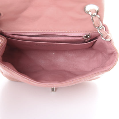 Chanel Lambskin Quilted Mini Square Flap Pink 4 of 15