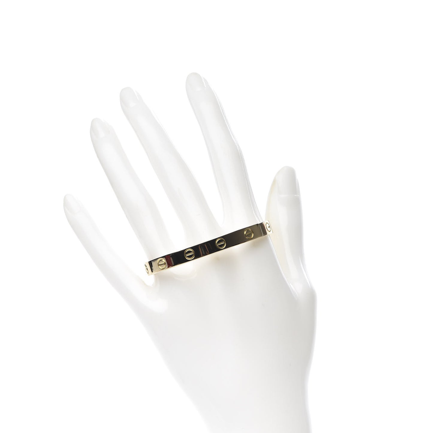 18K Yellow Gold LOVE Bracelet 16