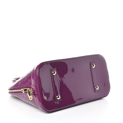 Louis Vuitton Vernis Alma MM Amethyste 4 of 9