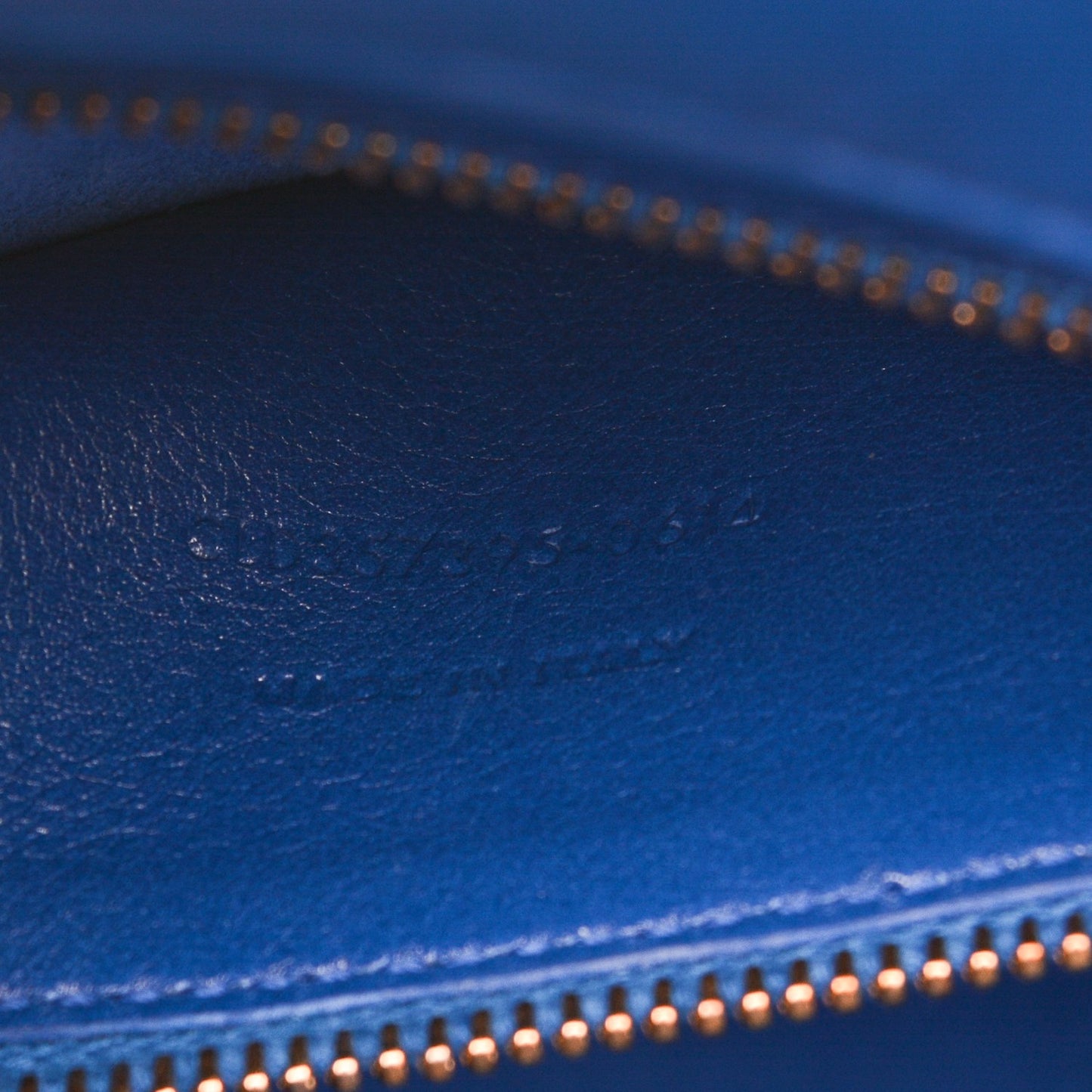 Calfskin Small Monogram Cabas Blue Majorelle