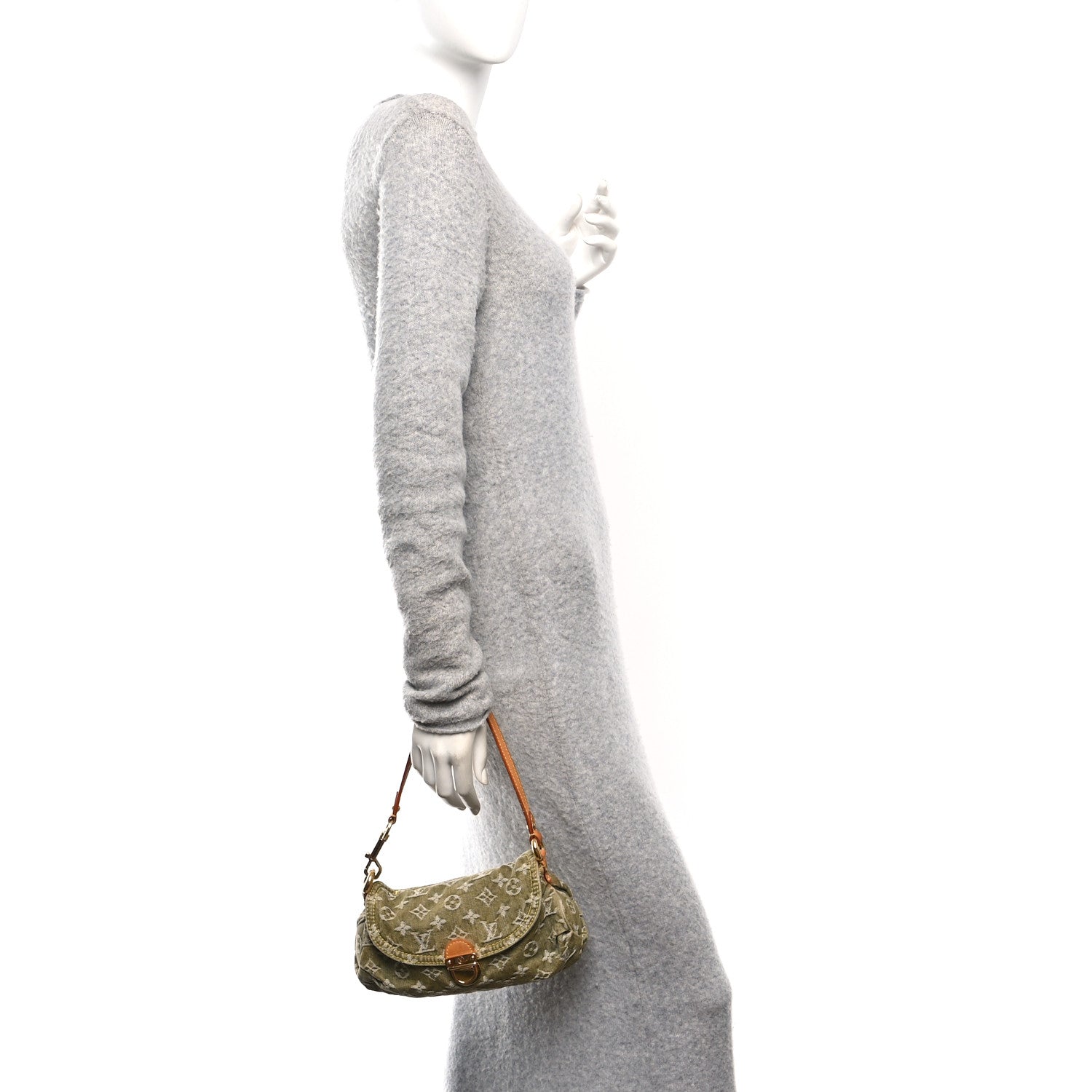 Louis Vuitton Monogram Denim Mini Pleaty Lichen 2 of 9