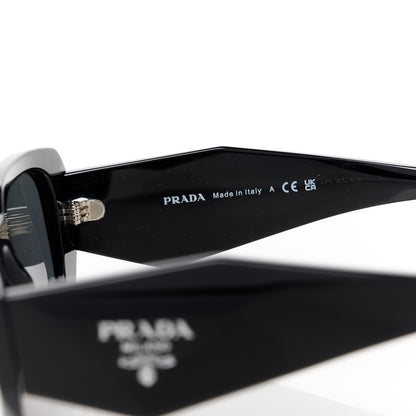 Prada Acetate Symbole Sunglasses SPR 17W Black 6 of 8