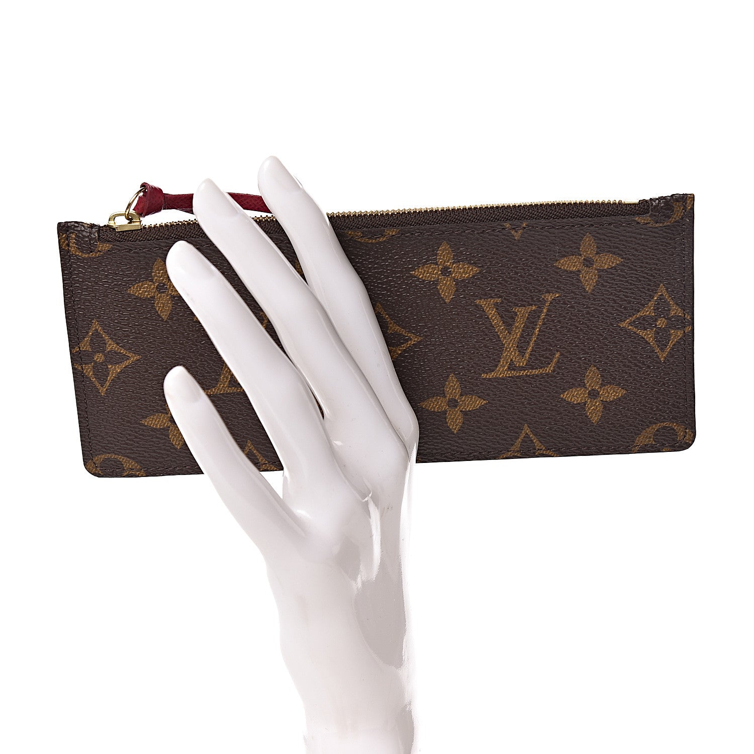 Louis Vuitton Monogram Josephine Wallet Zippered Insert Fuchsia 2 of 7