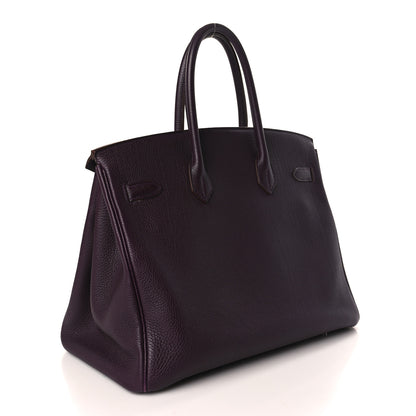 Hermes Togo Birkin 35 Raisin 3 of 9
