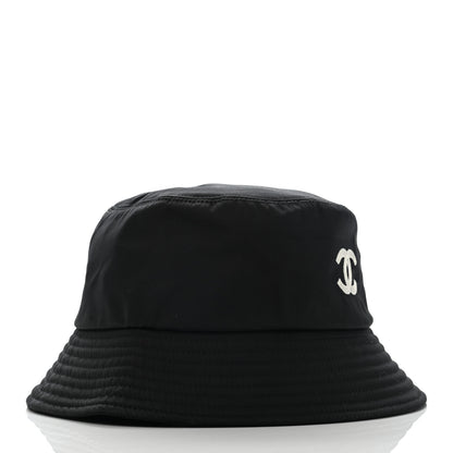 Chanel Cotton CC Bucket Hat L Black 3 of 7