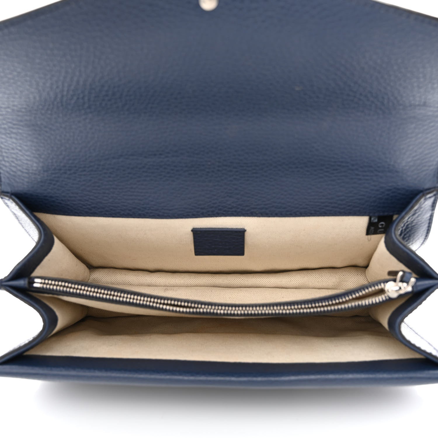Gucci Dollar Calfskin Crystal Small Dionysus Shoulder Bag Blue Agata Montana Sapphire 5 of 12