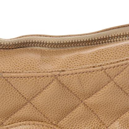 Chanel Caviar Quilted Hobo Beige 10 of 13