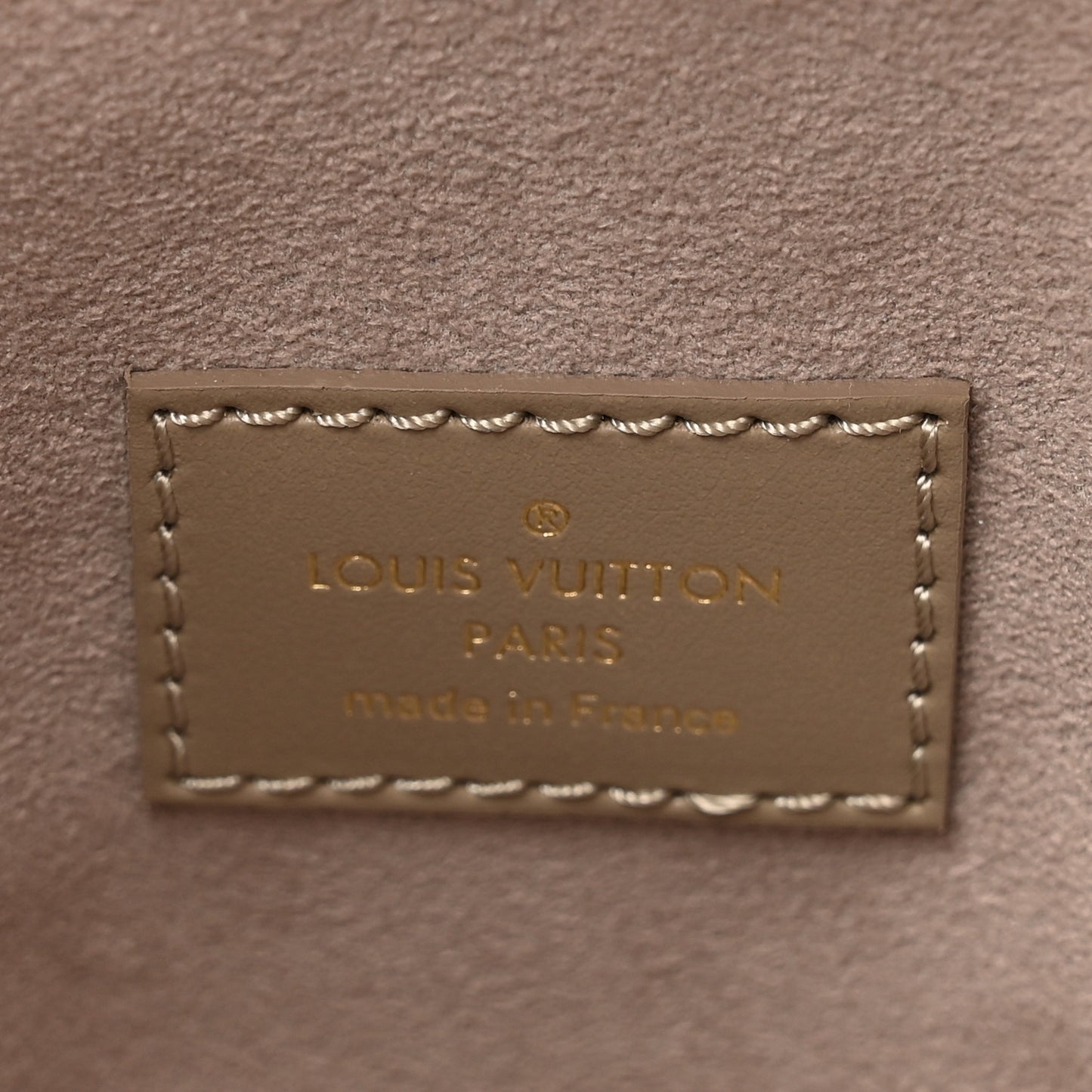 Calfskin Side Trunk MM Taupe
