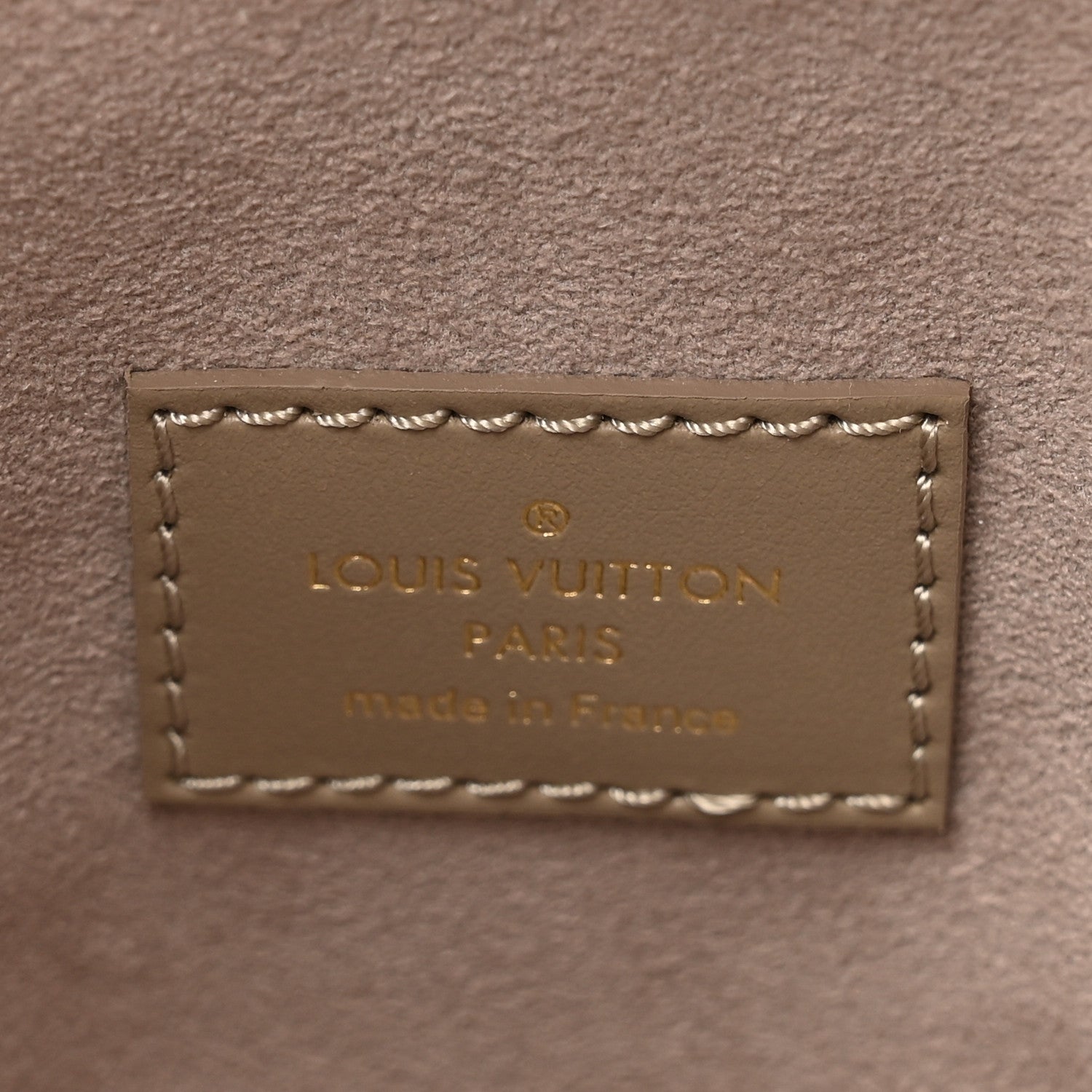 Louis Vuitton Calfskin Side Trunk MM Taupe 6 of 9