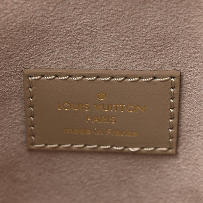 Louis Vuitton Calfskin Side Trunk MM Taupe 6 of 9