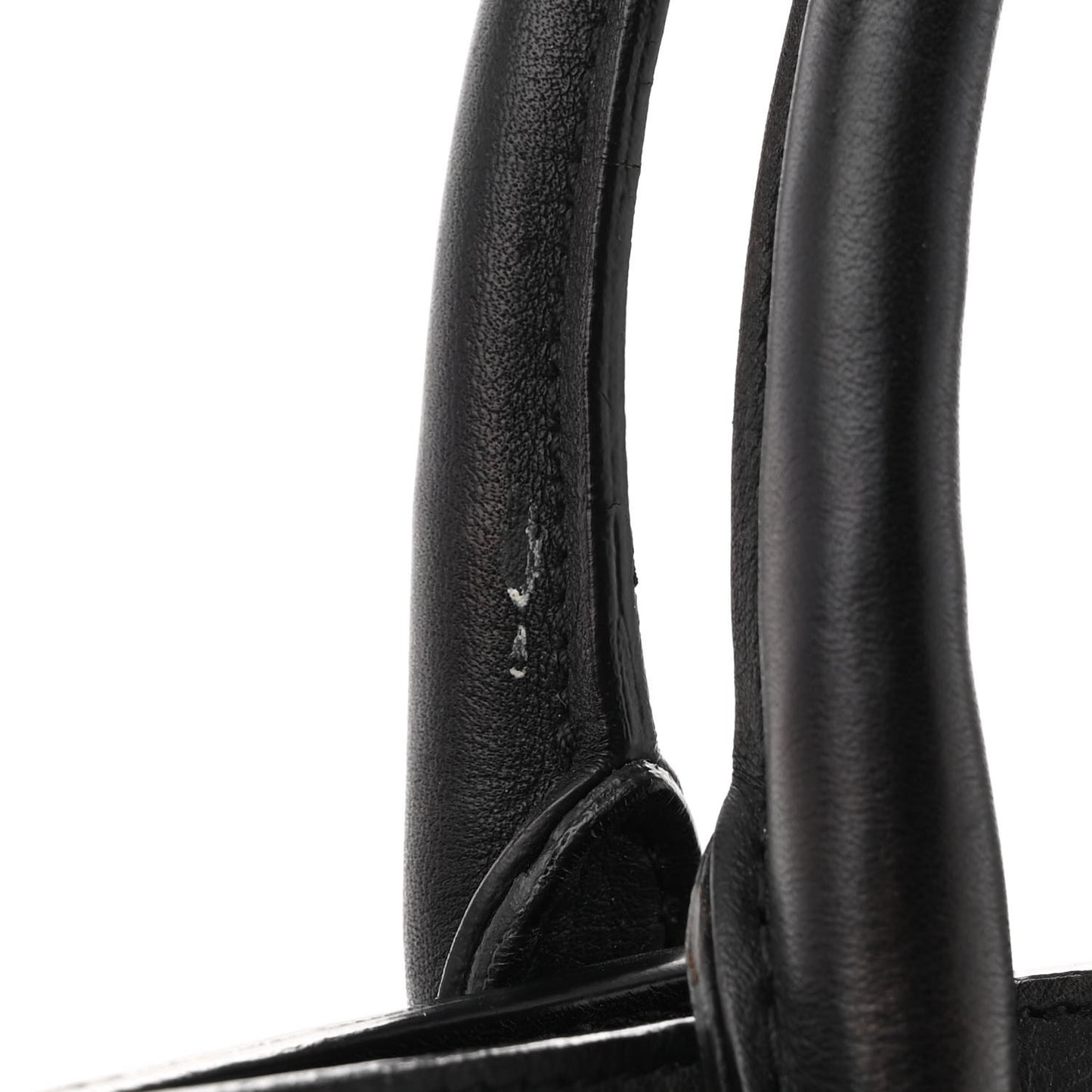 Smooth Calfskin Crocodile Embossed Small Monogram Downtown Cabas Black