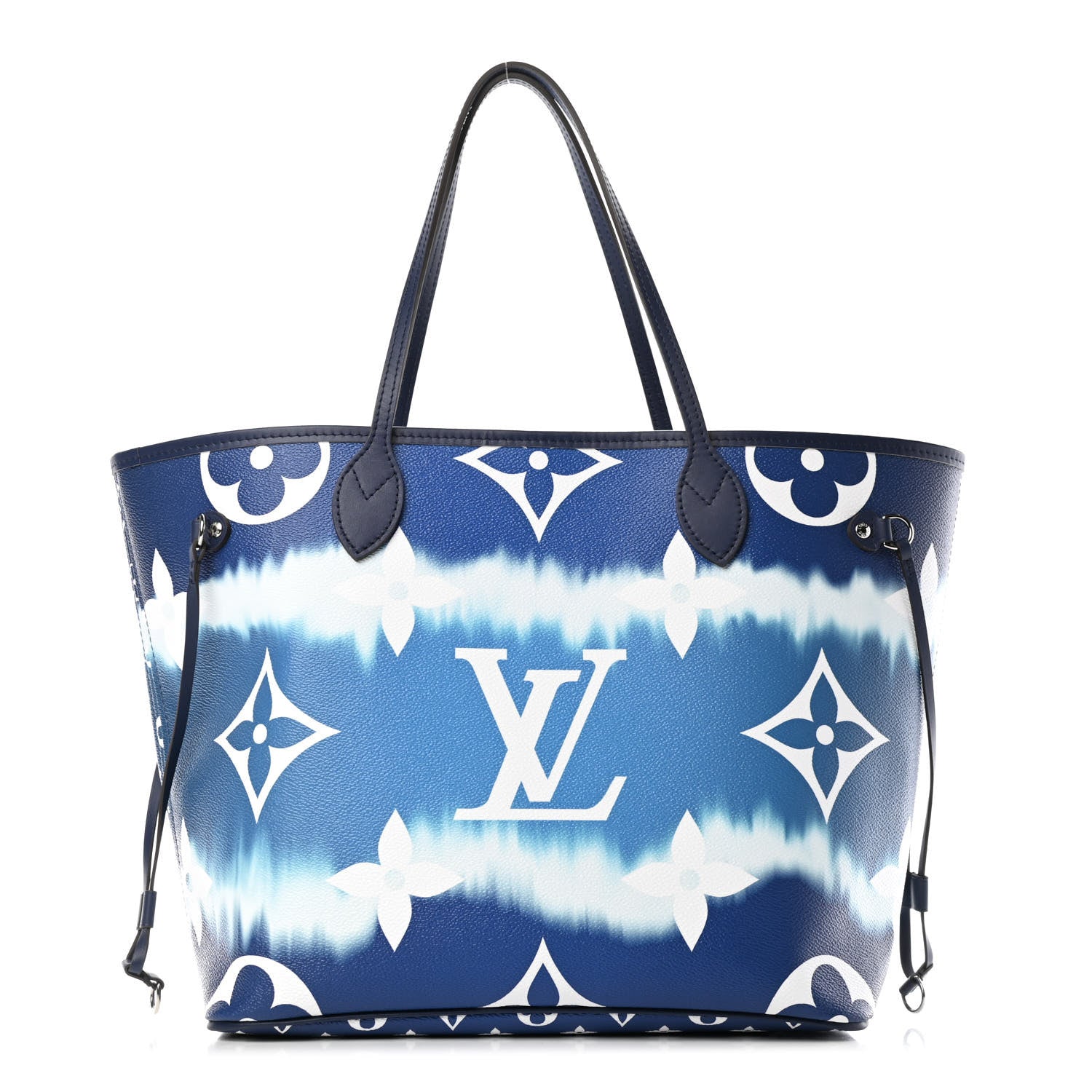 Louis Vuitton Monogram Escale Neverfull MM Blue 1 of 4