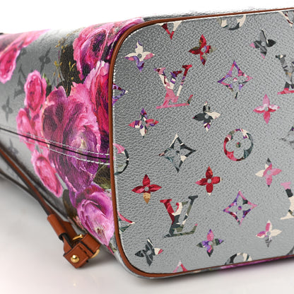 Louis Vuitton Metallic Monogram LV Garden Neverfull MM Silver 8 of 10