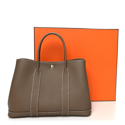 Hermes Negonda Garden Party 30 TPM Etoupe 12 of 12