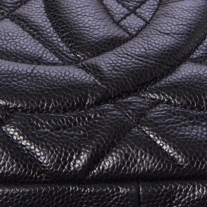 Chanel Caviar Quilted Timeless CC Soft Tote Black 9 of 10