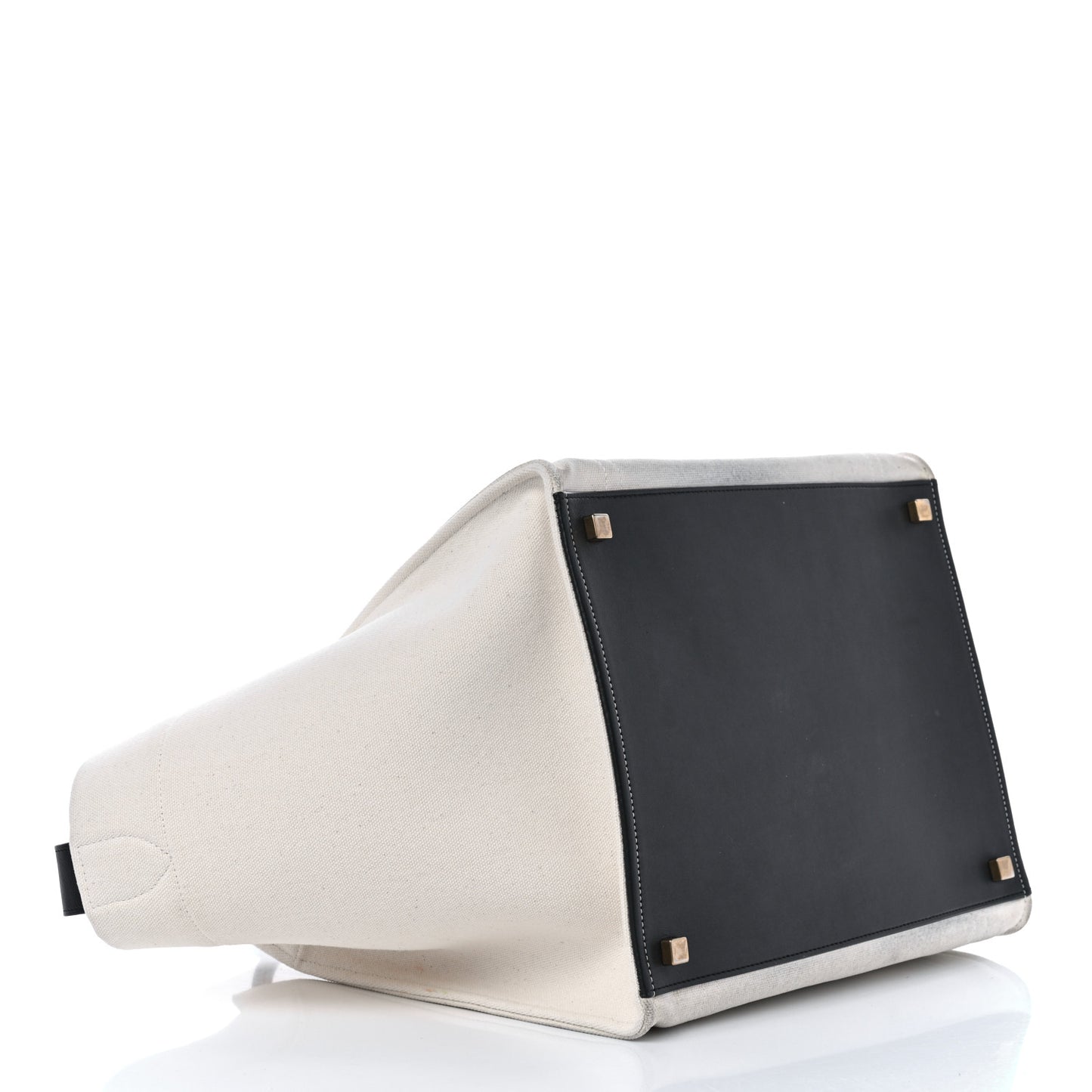 Cotton Canvas Medium Phantom Luggage White