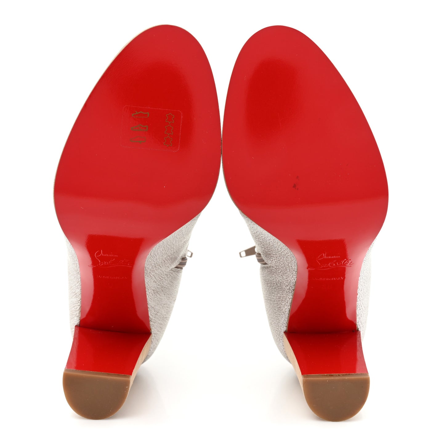 Kid Lame Washed Adox 85 Ankle Boots 38 Roche Grezzo Saponat