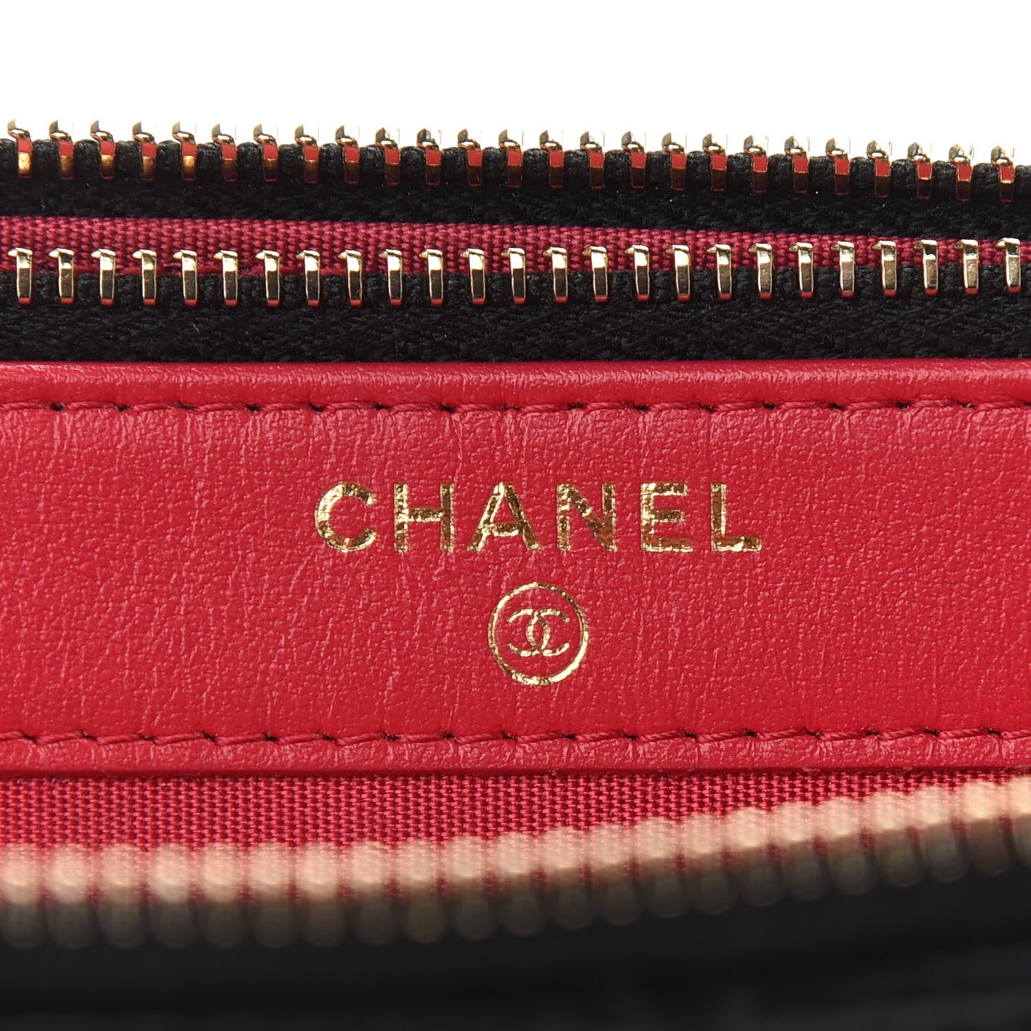 Chanel Lambskin Quilted Small Clutch With Chain Black 6 of 9