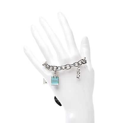 Tiffany Sterling Silver Charm Bracelet 2 of 5