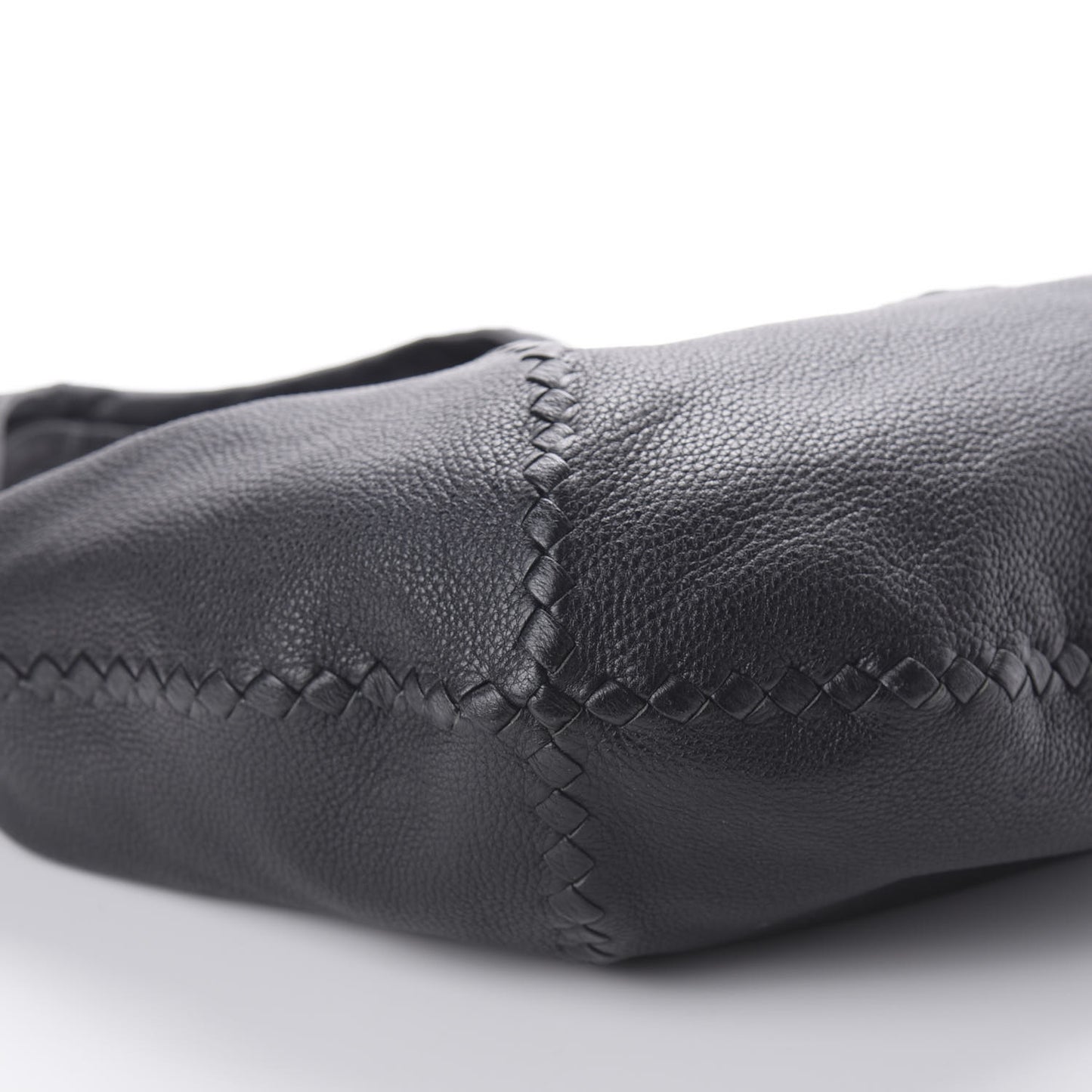 Cervo Deerskin Large Hobo Black