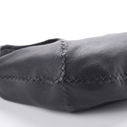Bottega Veneta Cervo Deerskin Large Hobo Black 6 of 9