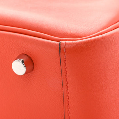 Hermes Swift Lindy 30 Orange Poppy 11 of 12