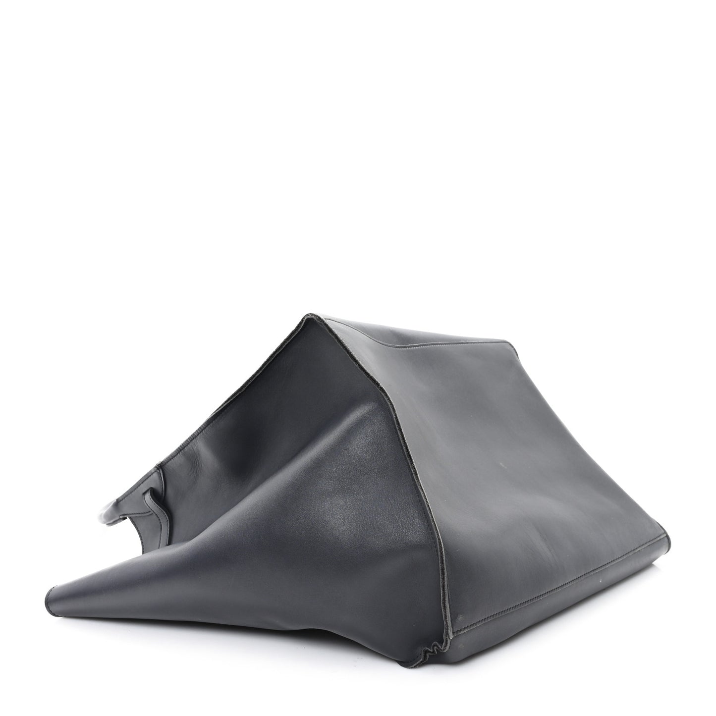 Smooth Calfskin Medium Big Bag Liquorice