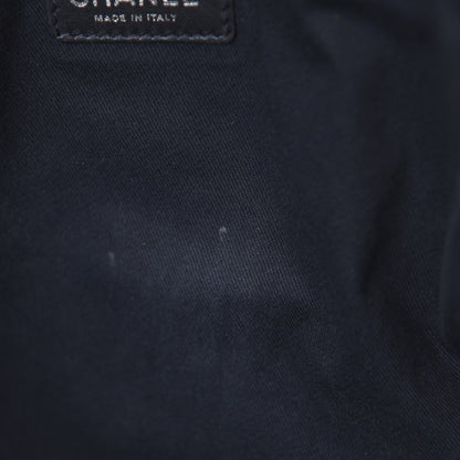 Chanel Denim Medium Deauville Tote Dark Blue 11 of 17