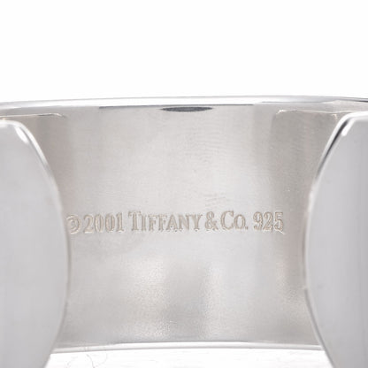 Tiffany Sterling Silver Wide 1837 Cuff Bracelet 4 of 4