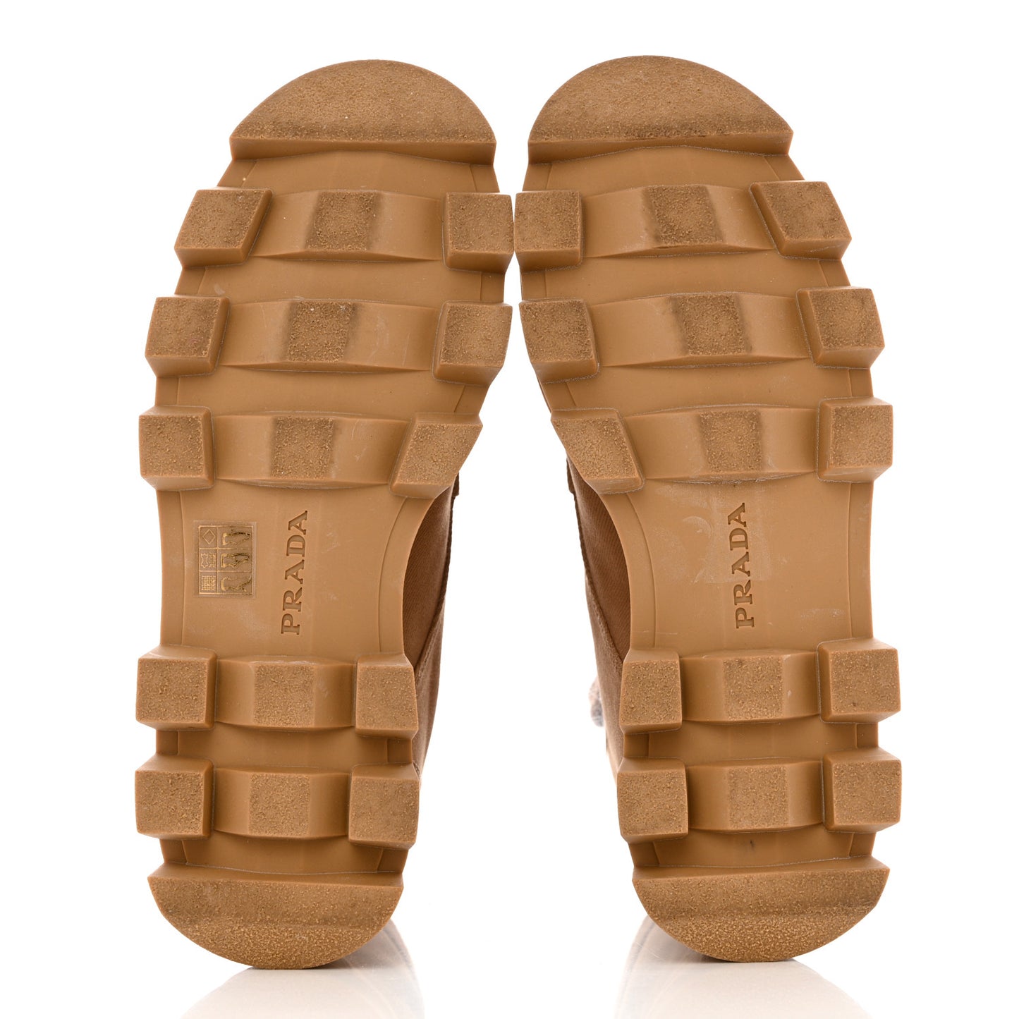 Washed Denim Rocksand 45mm Combat Boots 40 Kaki