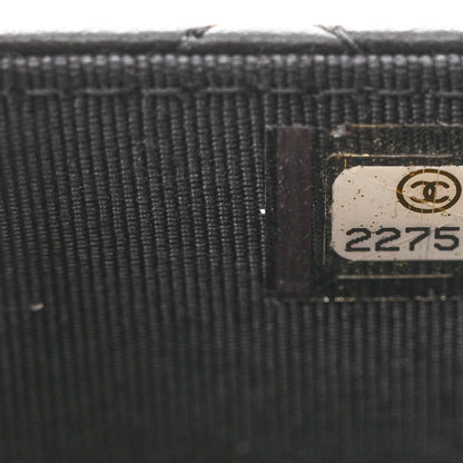 Chanel Lambskin Quilted Wallet On Chain WOC Black 8 of 16