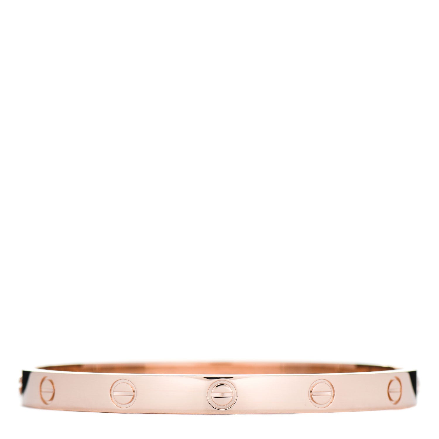 Cartier 18K Pink Gold LOVE Bracelet 18 1 of 5