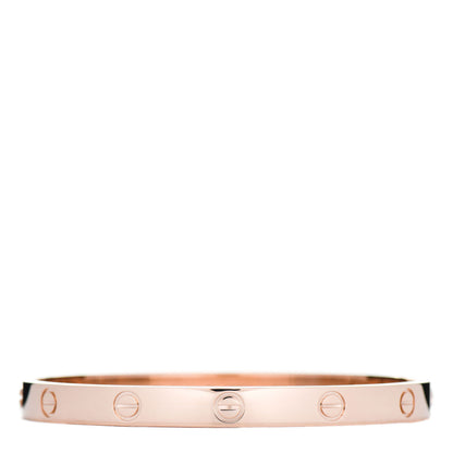 Cartier 18K Pink Gold LOVE Bracelet 18 1 of 5