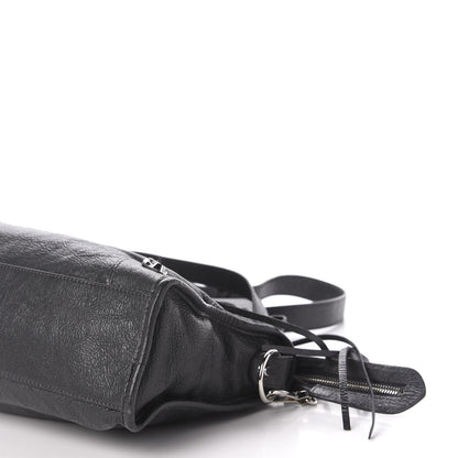 Balenciaga Agneau Classic Silver Hardware S City Black Gris Fossile 7 of 12