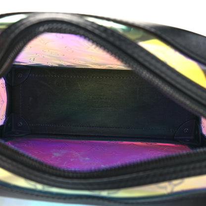 Louis Vuitton Calfskin PVC Monogram Solar Ray Soft Trunk Iridescent Prism Black 5 of 11