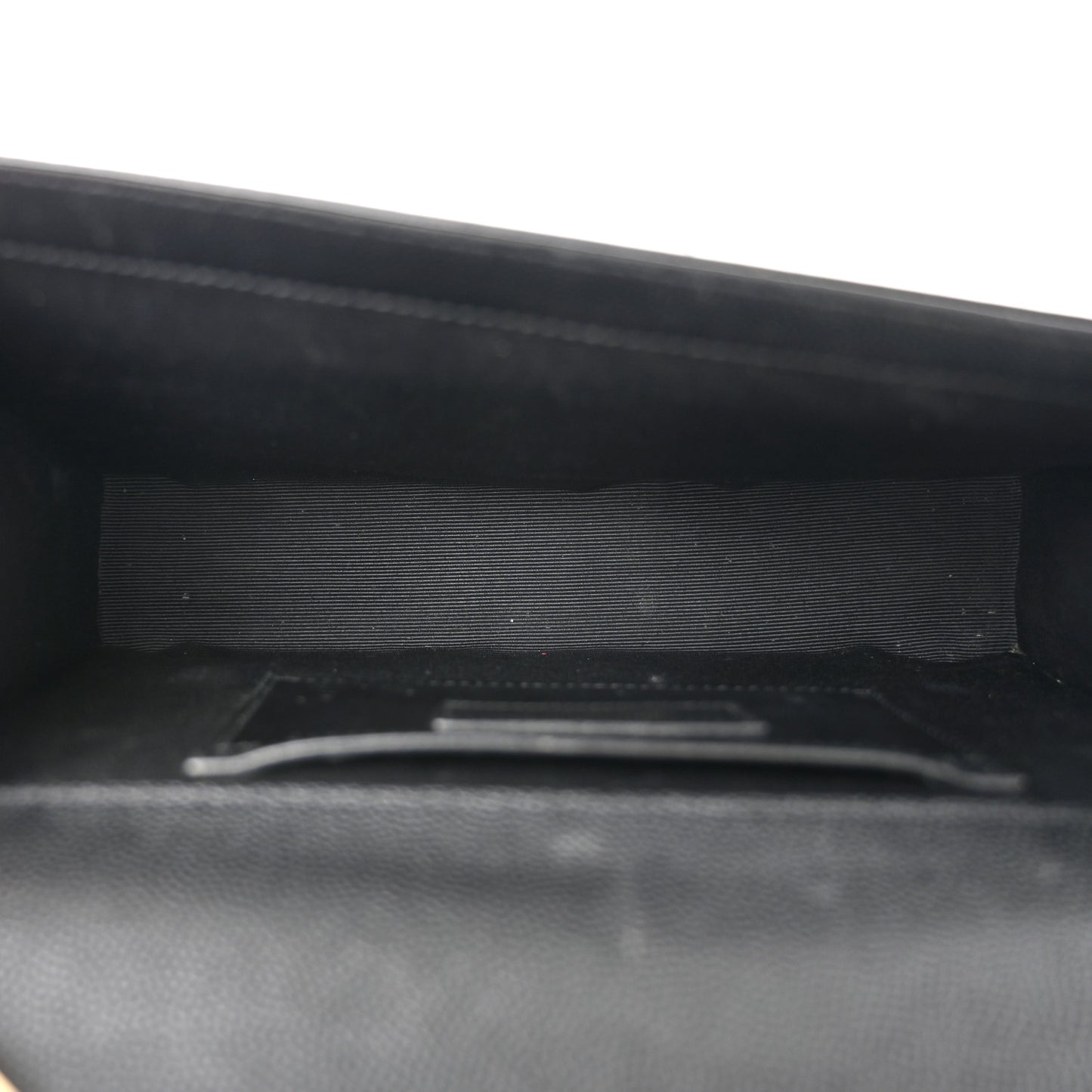 Grain De Poudre Medium Classic Monogram Kate Satchel Black