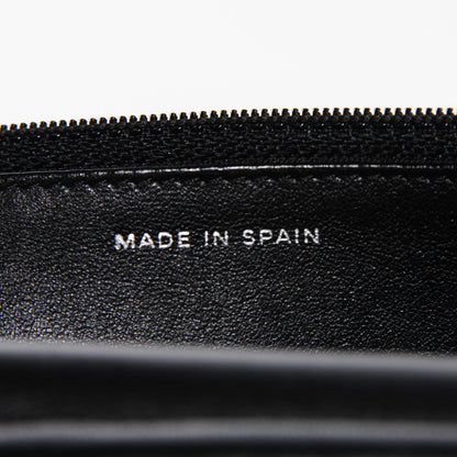 Chanel Patent Calfskin Quilted Wallet On Chain WOC So Black 7 of 9