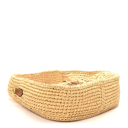 Miu Miu Fabric Crochet Wander Hobo Beige Khaki 4 of 8