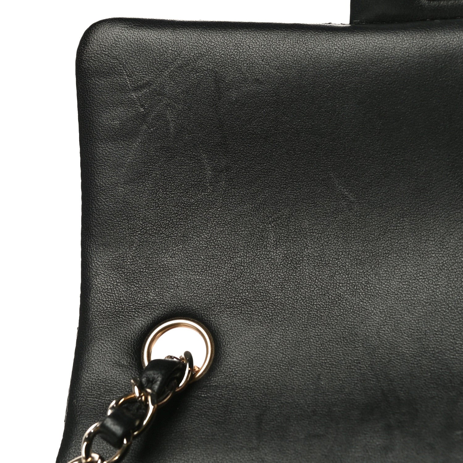Chanel Lambskin Quilted Mini Rectangular Flap Black 9 of 13