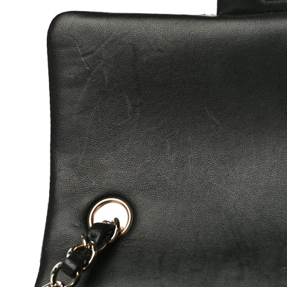 Chanel Lambskin Quilted Mini Rectangular Flap Black 9 of 13