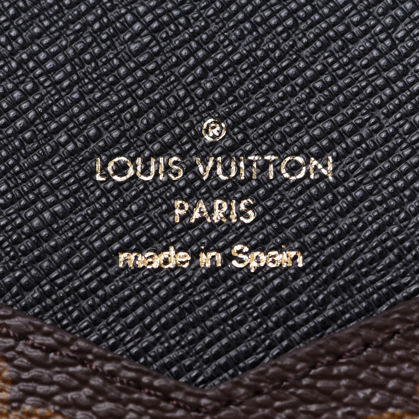 Monogram iPhone 11 Folio Case Black