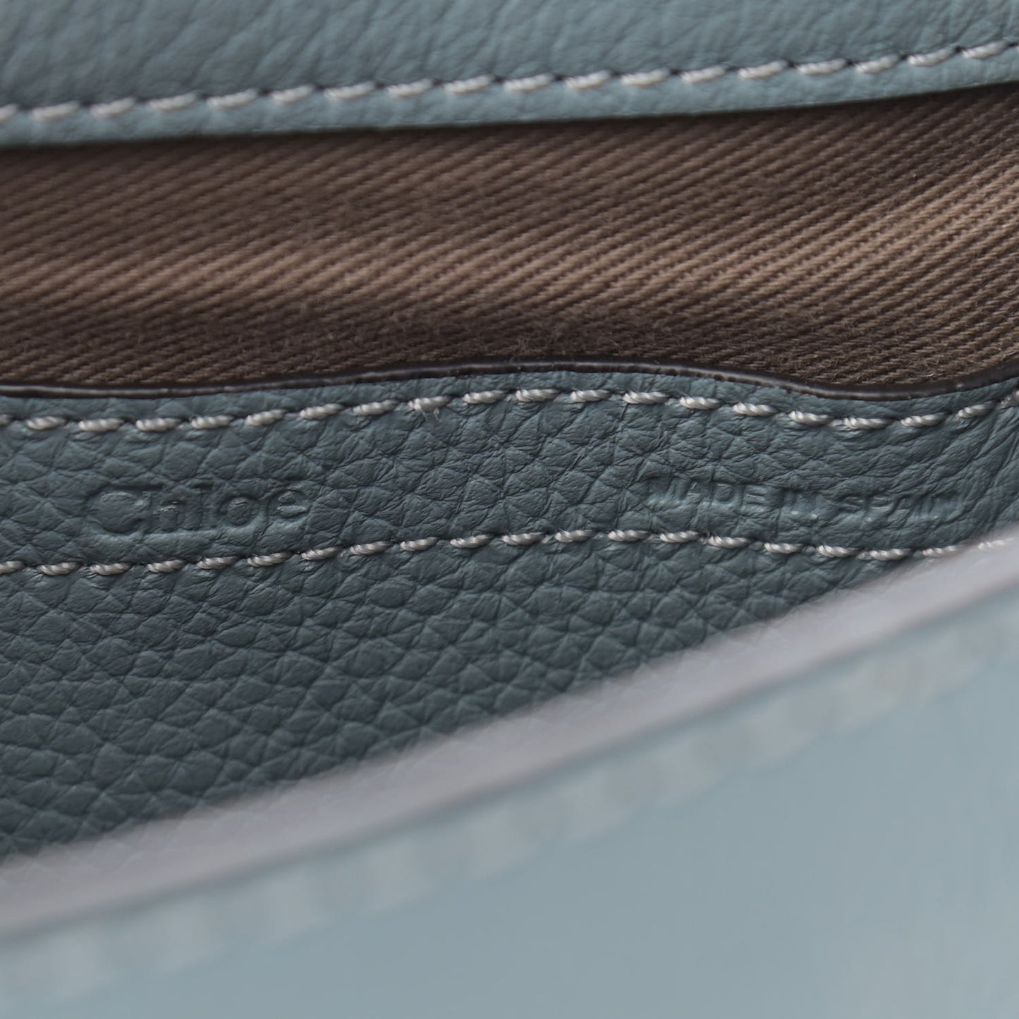 Calfskin Mini Marcie Round Crossbody Bag Rainy Blue